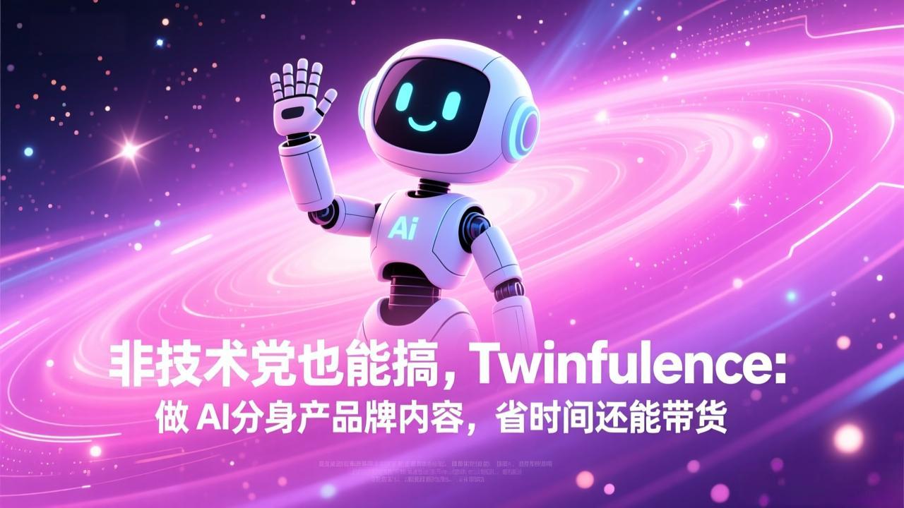 （17381期）非技术党也能搞!Twinfluence:做 AI 分身产品牌内容,省时间还能带货网创吧-网创项目资源站-副业项目-创业项目-搞钱项目网创吧