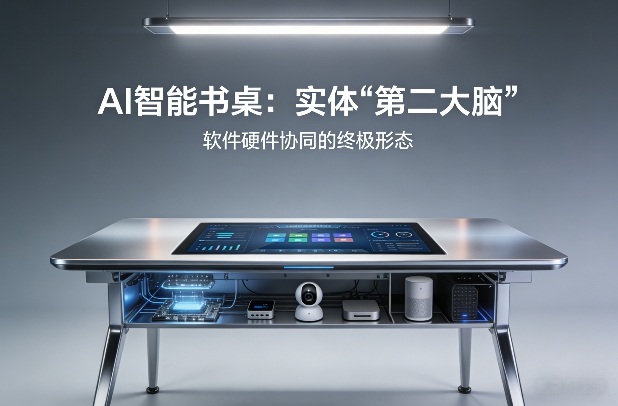 AI智能书桌搭建，构建你的实体“第二大脑”，软件硬件协同的终极形态网创吧-网创项目资源站-副业项目-创业项目-搞钱项目网创吧