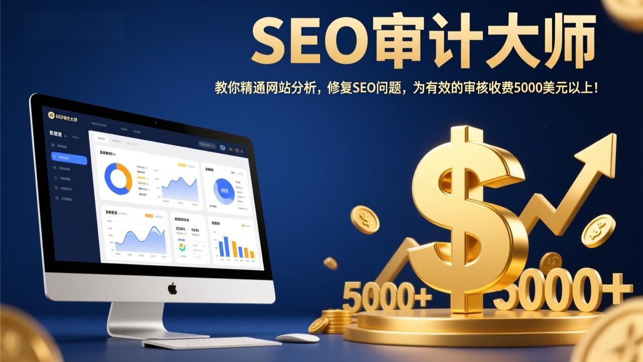 (17475期)SEO审计大师:教你精通网站分析,修复SEO问题,为有效的审核收费5000美元以上!网创吧-网创项目资源站-副业项目-创业项目-搞钱项目网创吧